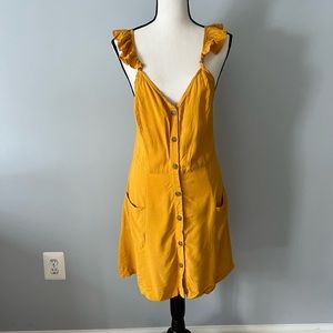 NWT gold summer dress